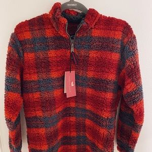 Southern Marsh Plaid Pullover.